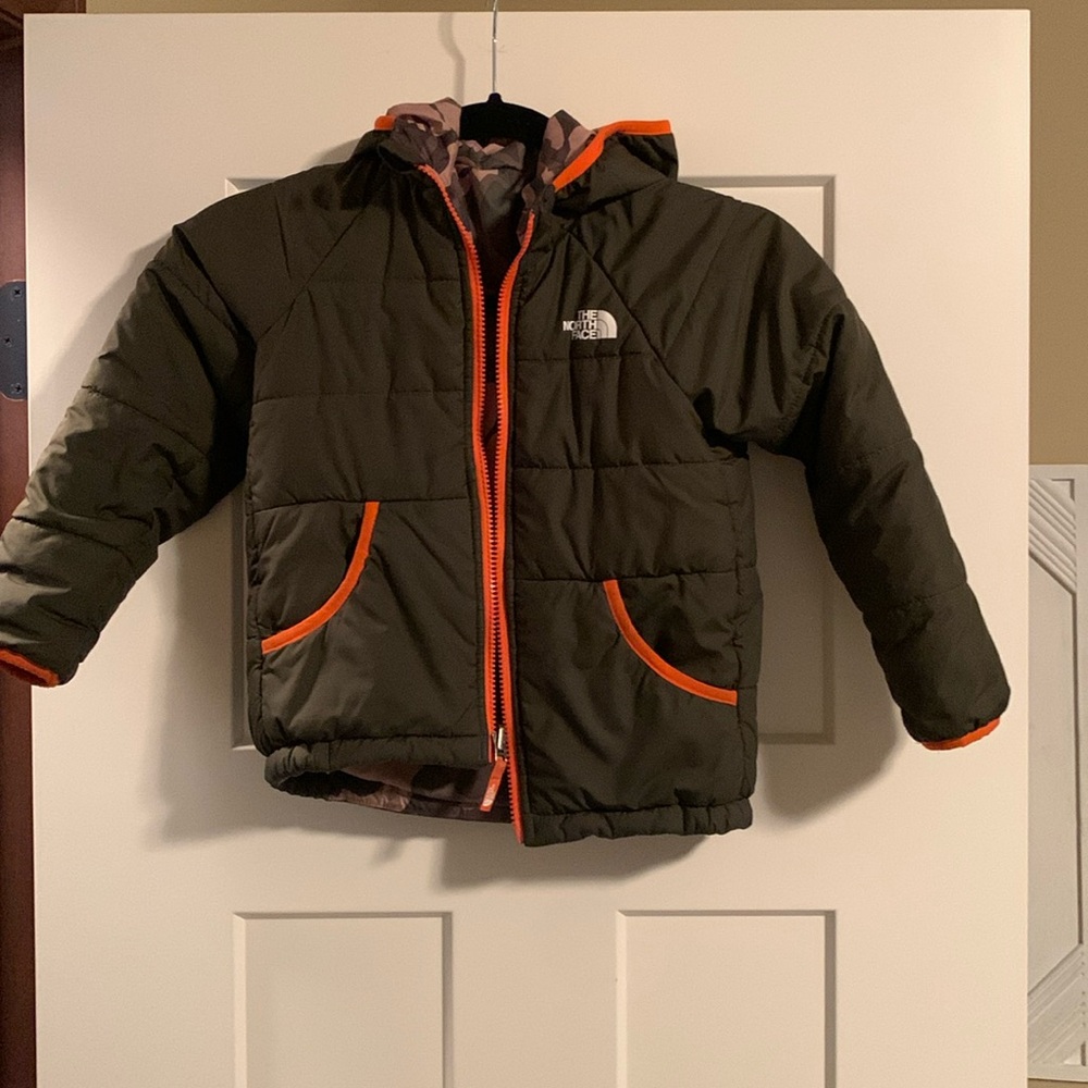 The North Face reversible child’s jacket